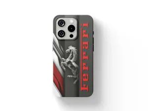 Ferrari Designer Hülle Standard Minimal Look